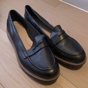 Clarks Penny Loafers